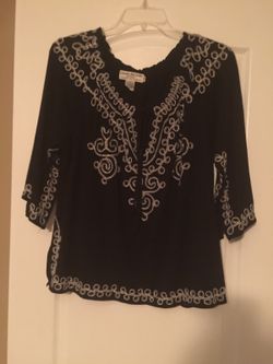 Bohemian top Sz 3x