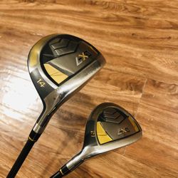 GX-7 Driver 14°, Senior-Flex, Graphite 45g  Shaft and 21° Hybrid RH