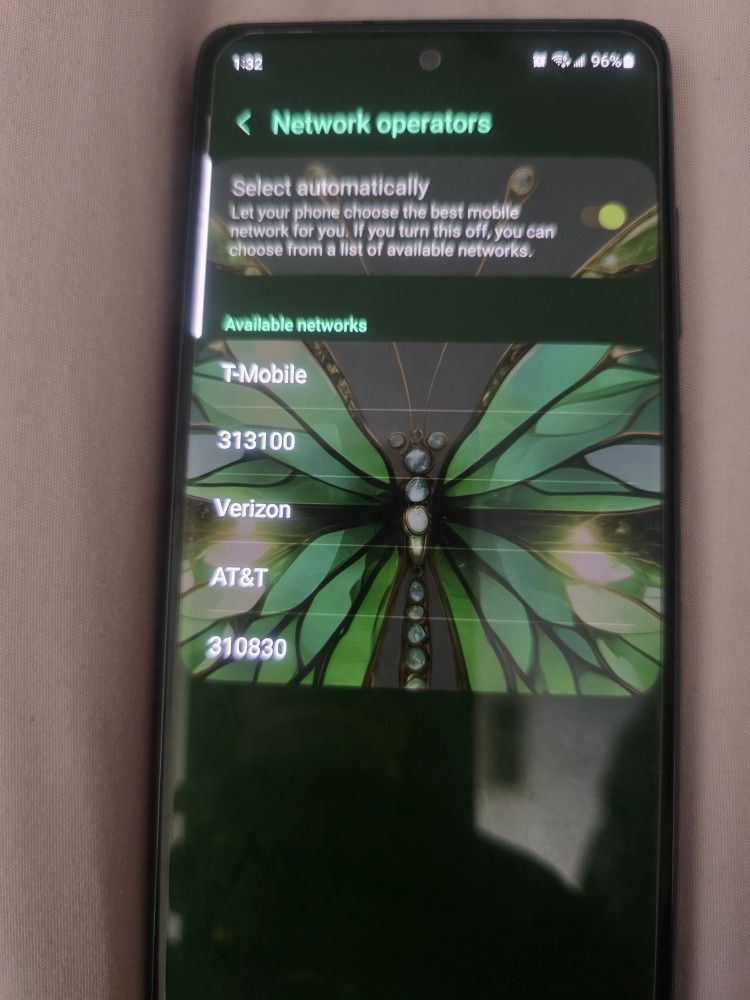 Unlocked Sapphire Blue Galaxy S20 Fe
