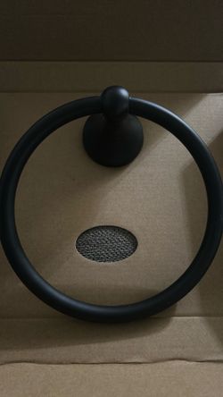 Coastal Towel Ring, Vintage Bronze