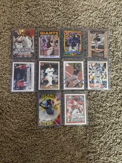 Baseball card lot