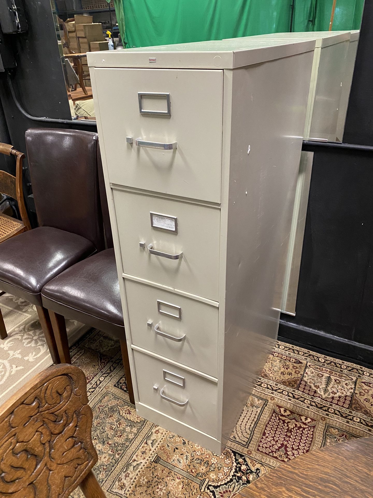 Four (4) Drawer Filing Cabinet