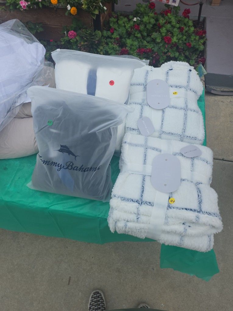 Robes And Blankets NEW