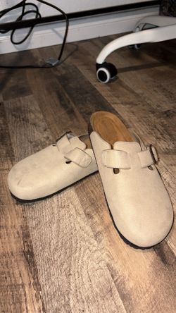 Tan Clogs