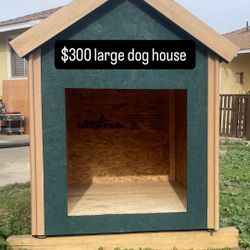 Dog House Hand Made Casa Para Perros Grande Large Dog  Size  Grande