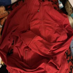 lululemon red jacket