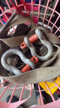 Shackles and straps