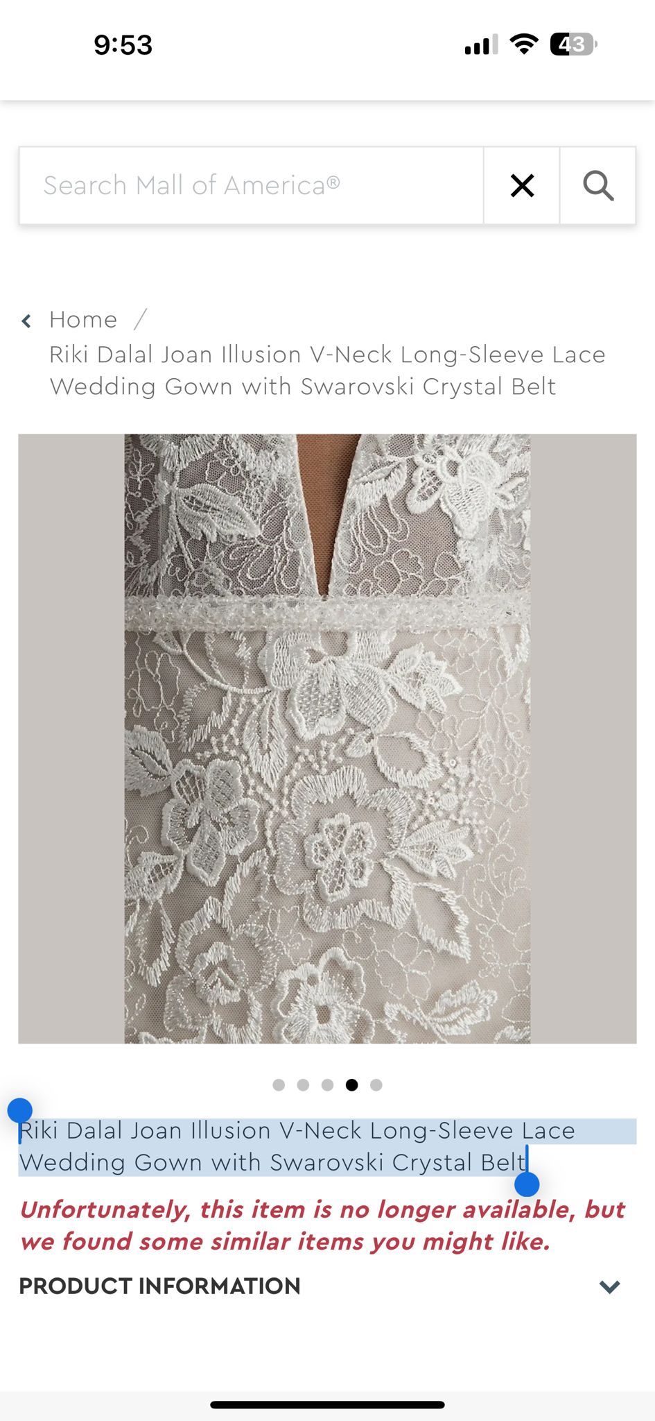 Wedding Dress Size 16