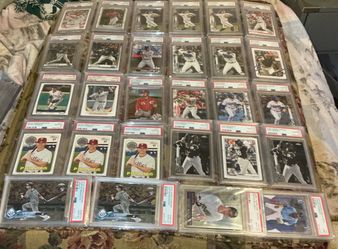 PSA Graded MLB Baseball Cards ONLY