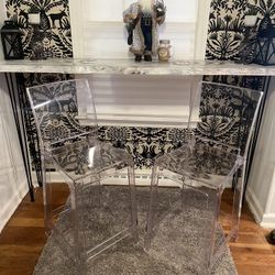 Clear Bar Stools/chairs 