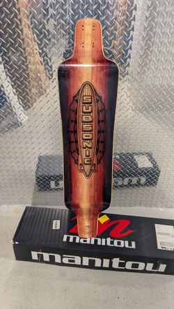 Subsonic skateboard/longboard deck