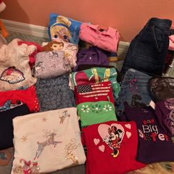 23 Piece Lot Of 10/12 Girls Clothes 