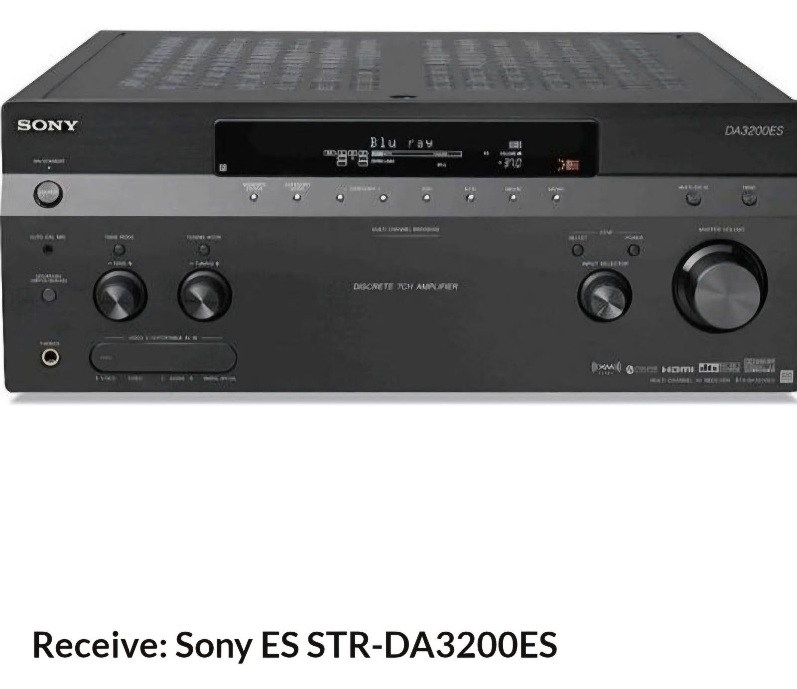 Sony Amplifier- 7 channel