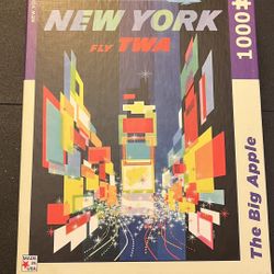 “The Big Apple” 1000 Piece 19 1/4” x 26 5/8” Jigsaw Puzzle