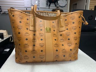 MCM Medium Tote Shopper Handbag Purse
