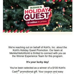 Selling Kohl’s $100 And $50 promotional gift codes at 50% off.
