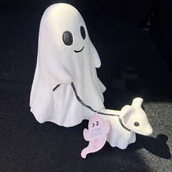 Ghost walking dog