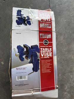 Central Forge 2-1/2" Table Swivel Vise