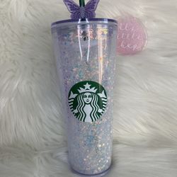 Starbucks Snow Globe Tumbler