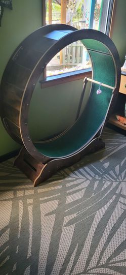 Cat wheel.