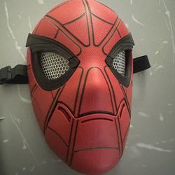 Spider-Man mask good for Halloween 