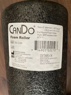 6x36” Foam Roller - Black