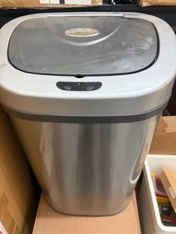 Ninestars Stainless Steel Sensor Trash Can