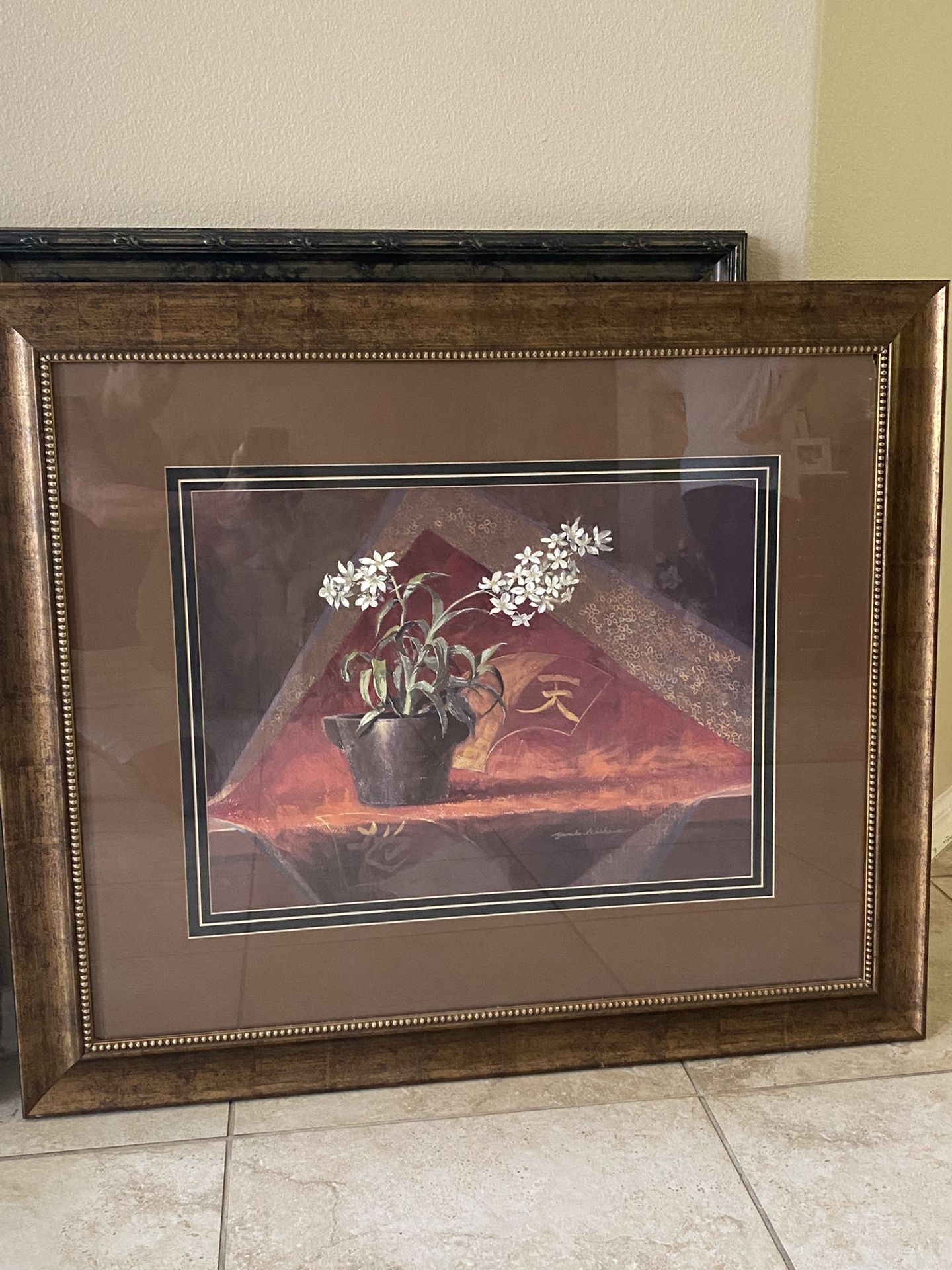 40”x34” Eastern Wonder Framed artwork