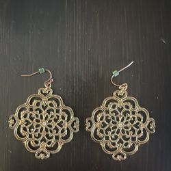 Brand New Bronze Earrings 