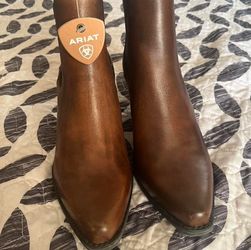 Ariat Brown Leather Boots New with Tags