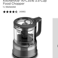 Kitchen Aid 3.5 Cup Food Processor 