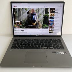 LG Gram 17” WUXGA ( 2020) i7 10th Generation 16GB 512GB  powerful Premium laptop 