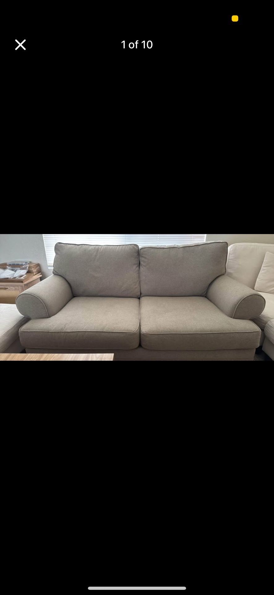 Love seat 2 Seater couch