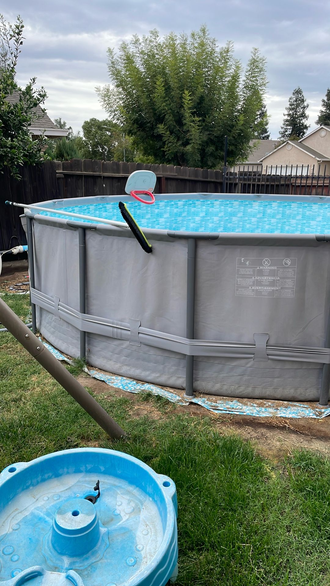 18ft Pool Used 1summer