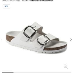 Brand New Wide Buckle Birkenstock $120 Was $170 