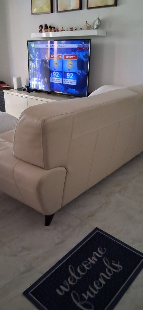 Leather  Sofa