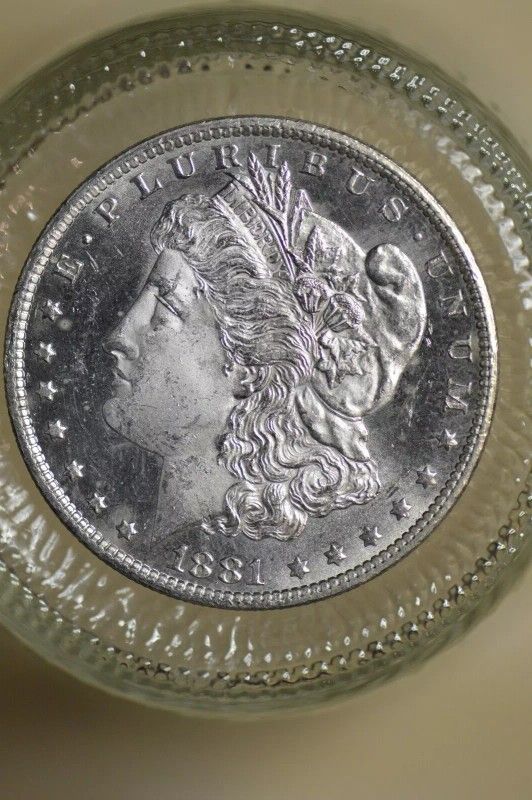 1881-CC CARSON CITY - MORGAN SILVER DOLLAR EXCELLENT CONDITION $1