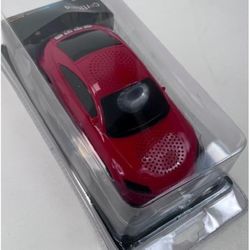 Certified Bluetooth Speaker, Digital Accessories, Red Sport's Car Sedan Design - Style # SPBTC301R
