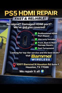 PlayStation HDMI BROKEN💥💥 Starting At $69.99🔥🔥