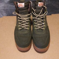 Nike Air Force 1's Duck Boots Dark Loden...Give Me An Offer