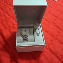 Michael Kors Watch, Earrings And Necklace