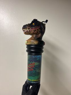 1996 Jurassic Park The Ride Drink Cup Universal Studios Hollywood USA Vintage