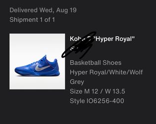 Nike Kobe 5 "Hyper Royal" Basketball Shoes