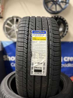 255/35/18 - GOOD YEAR ALL SEASON 