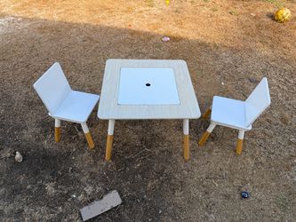 Kids table with chairs