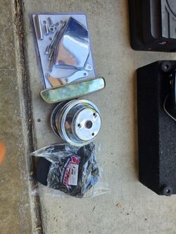 SBC chome parts