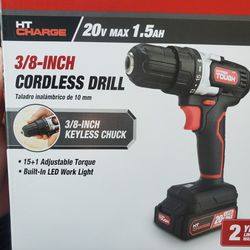 3/8 Cordless Drill By Hyper Tough