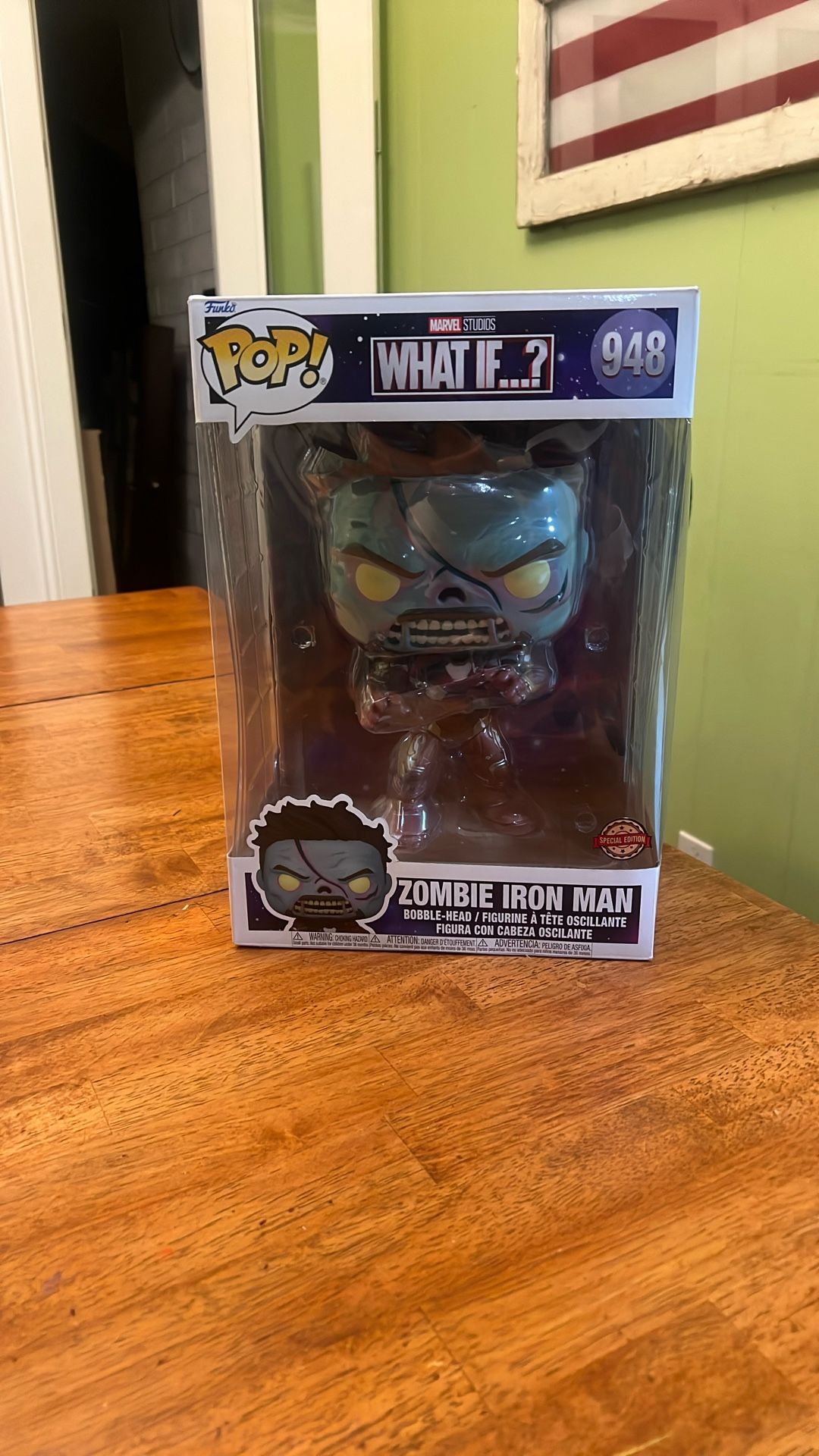 Funko Pop Zombie Iron Man #948 Jumbo 