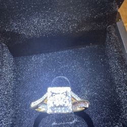 Real Diamond Gold Ring 