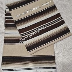 New 5x7 Serape Sarape Zarape Mexican Blanket 
